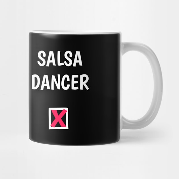 Salsa Dance Dancing Latin Dancer Salsero by ChrisselDesigns